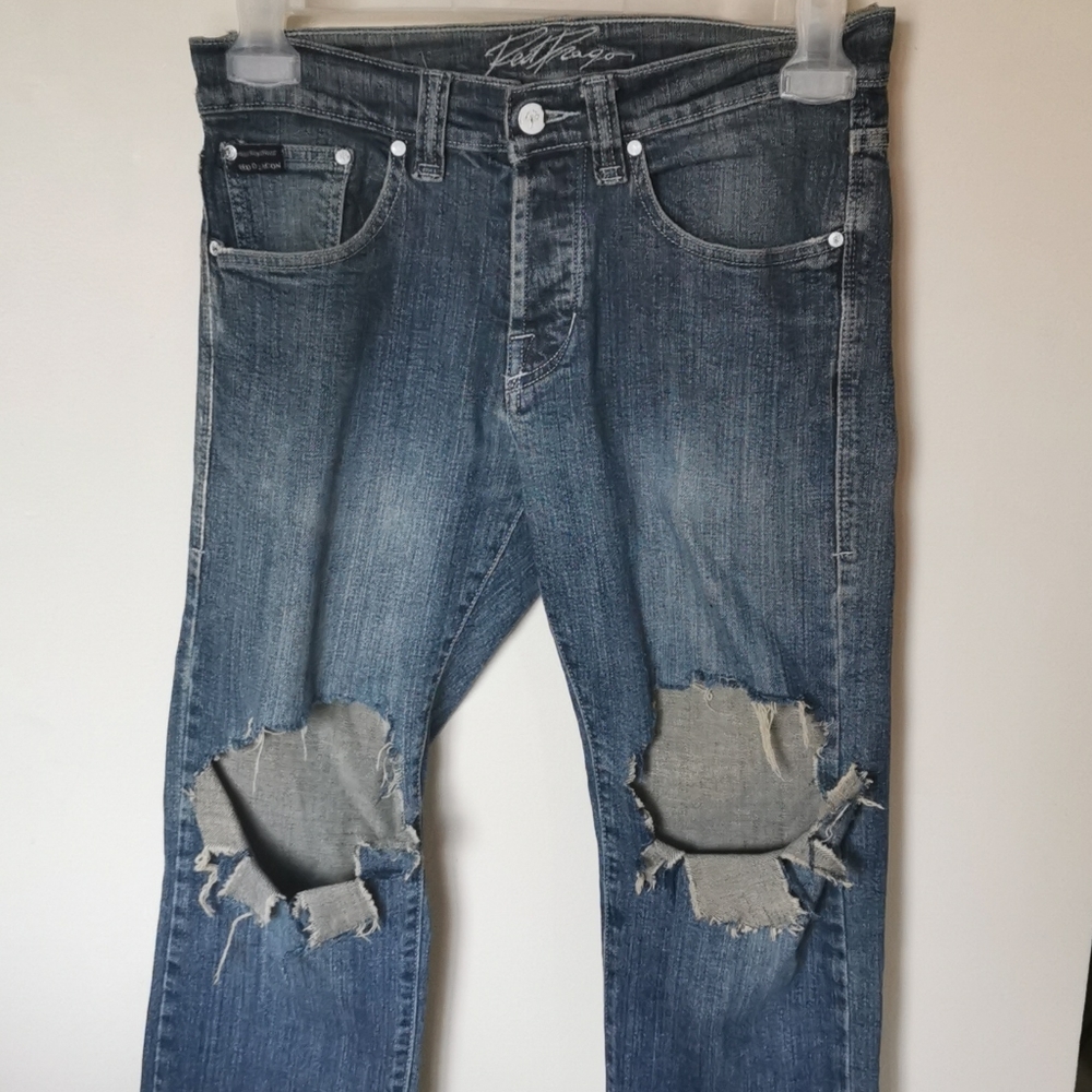 Vintage red dragon/rds jeans/denim/pants